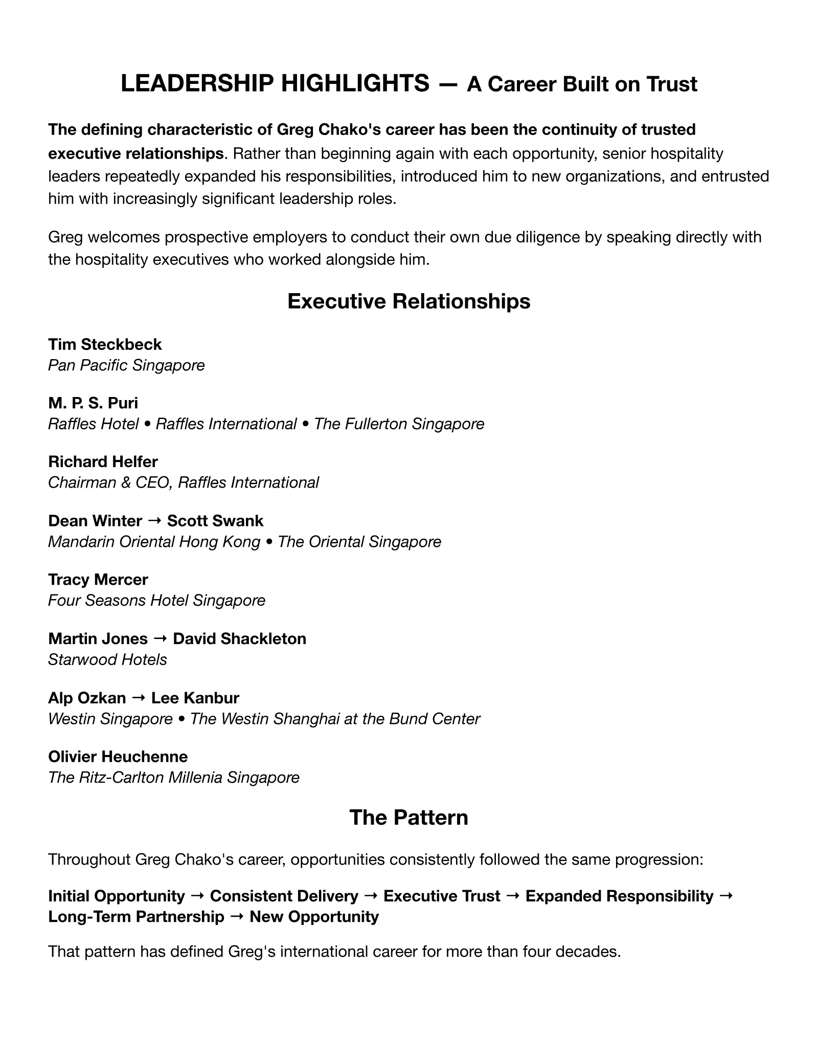 Greg Chako Executive Portfolio, page 4 of 16