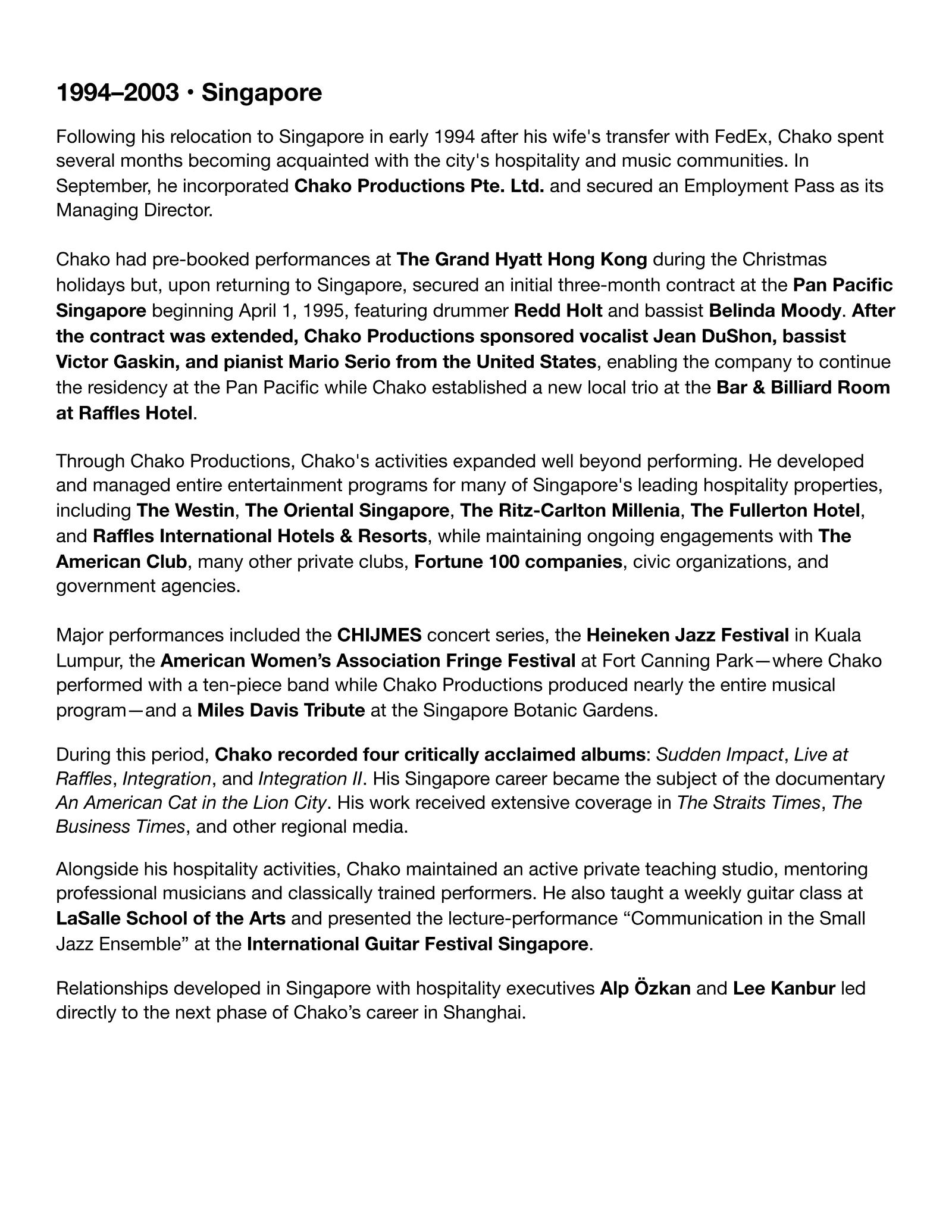 Greg Chako Executive Portfolio, page 7 of 16
