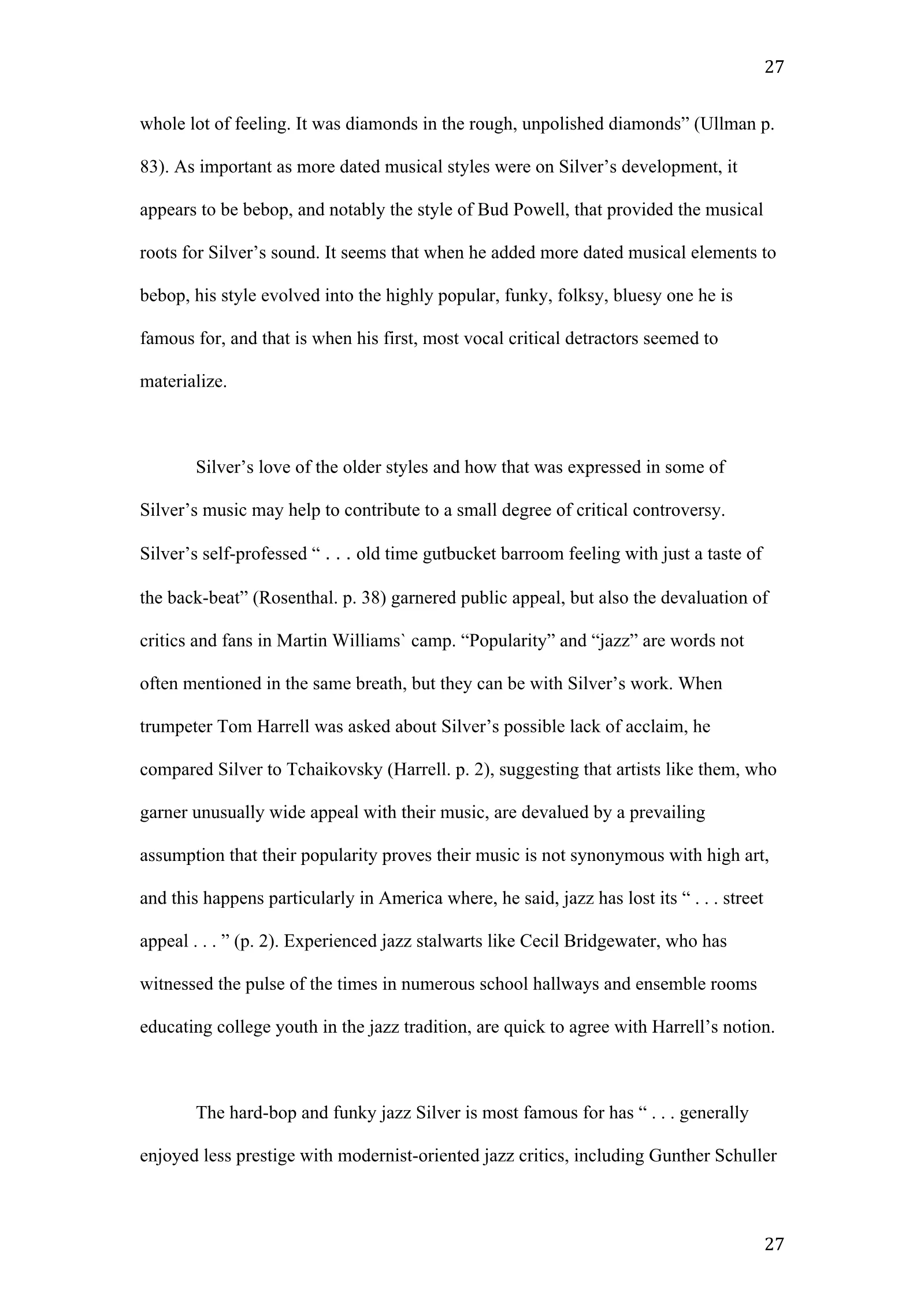 Horace Silver: A New Definition of Greatness (academic paper), page 27 of 41