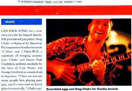 Hong Kong press clipping