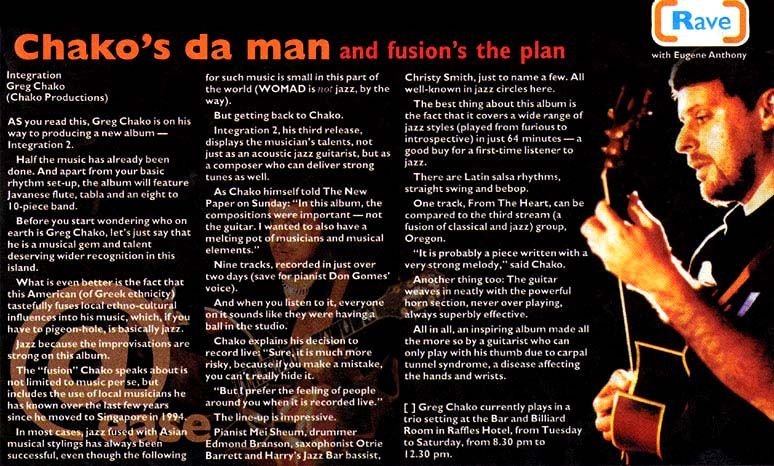 Singapore press clipping