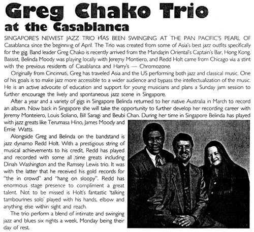 Singapore press clipping