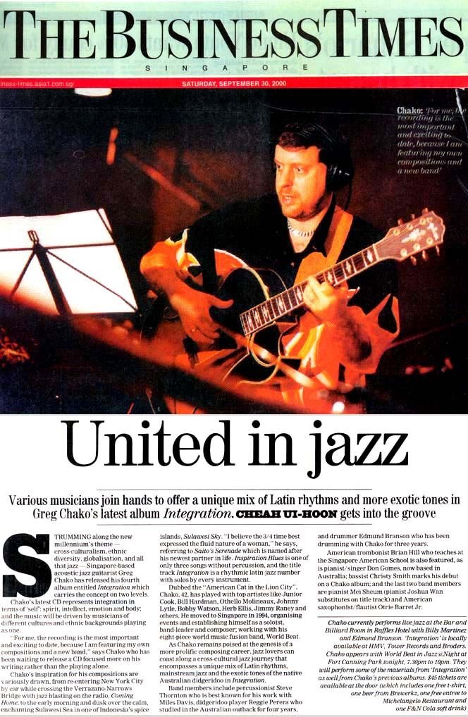 Singapore press clipping